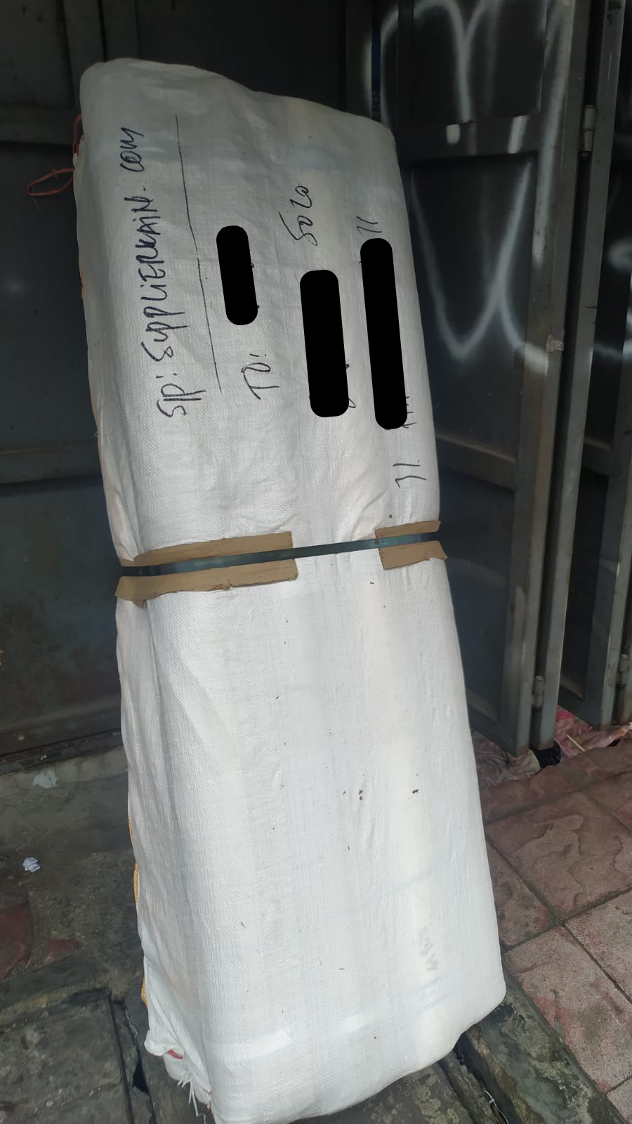 Bukti pengiriman kain dari supplierkain.com