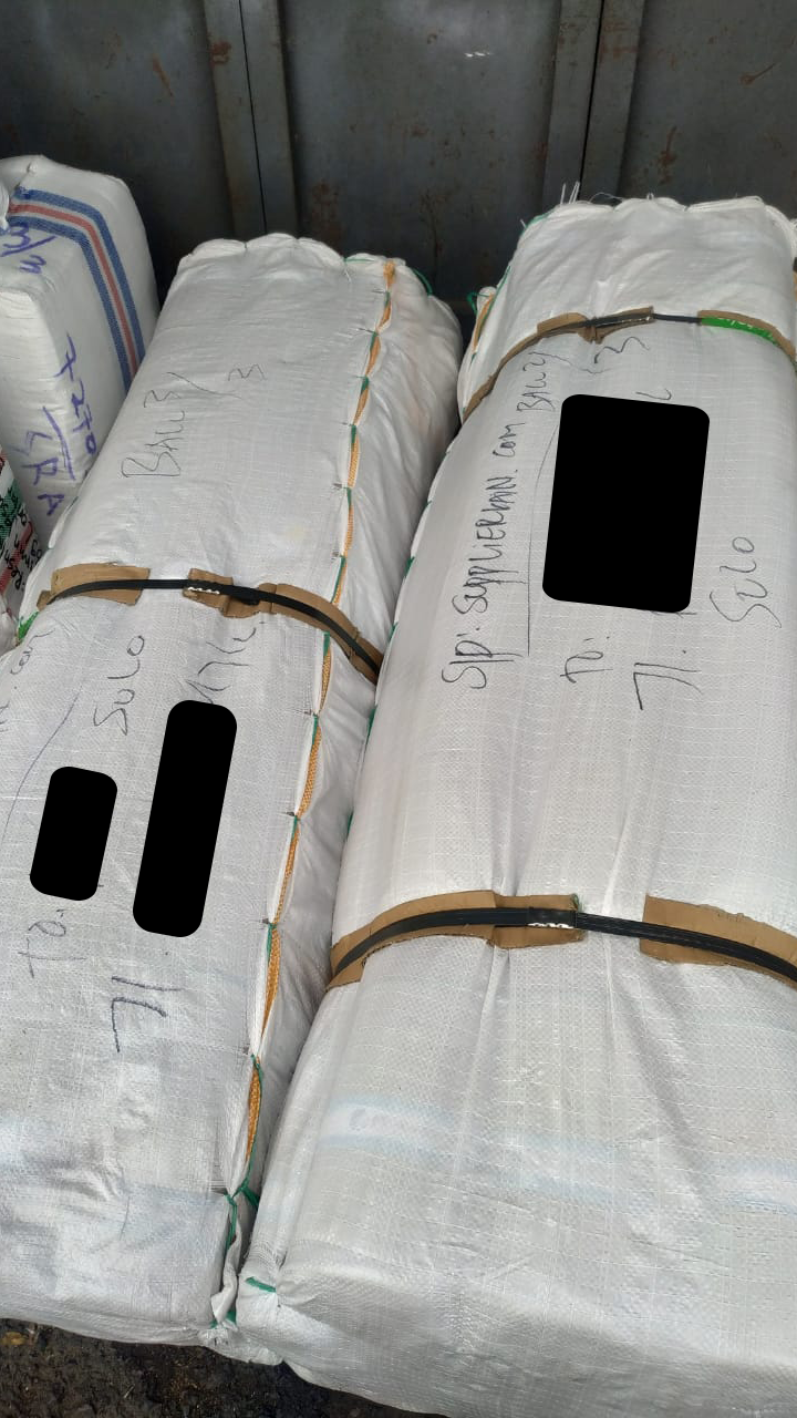 Bukti pengiriman kain dari supplierkain.com